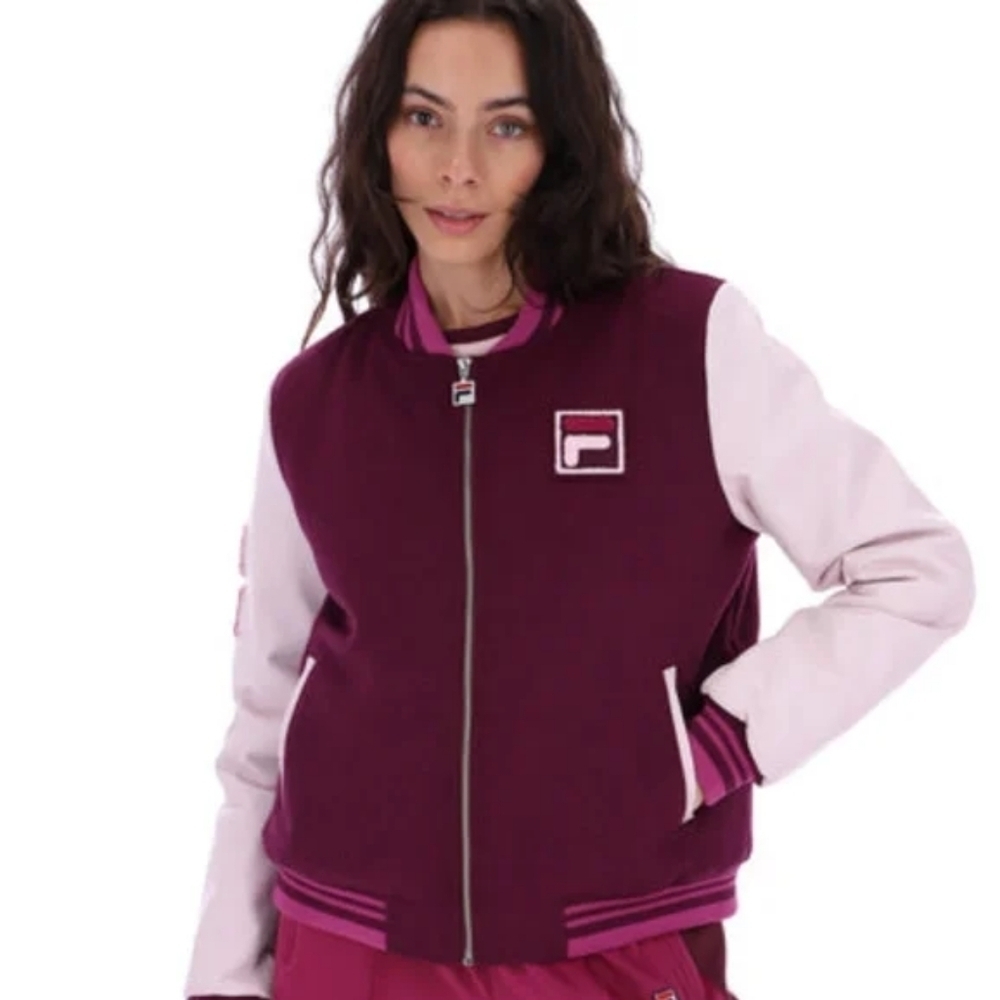 NWT Fila Dixon varsity Jacket Sz S